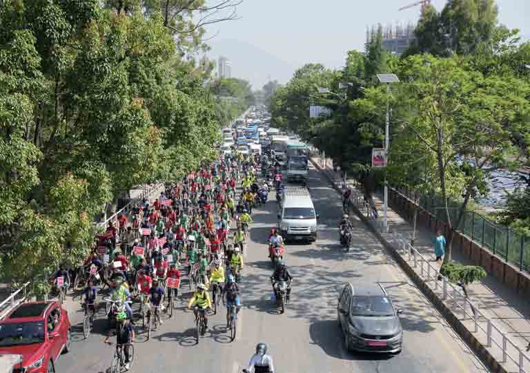 hamro cycle yatra cycleconnectbhaktapur recycler saathi