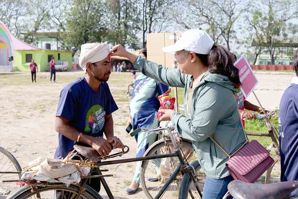 hamro cycle yatra #cycleconnectbhaktapur recycler saathi