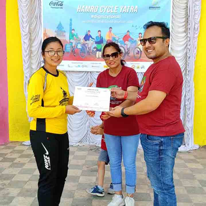 hamro cycle yatra #cycleconnectbhaktapur recycler saathi